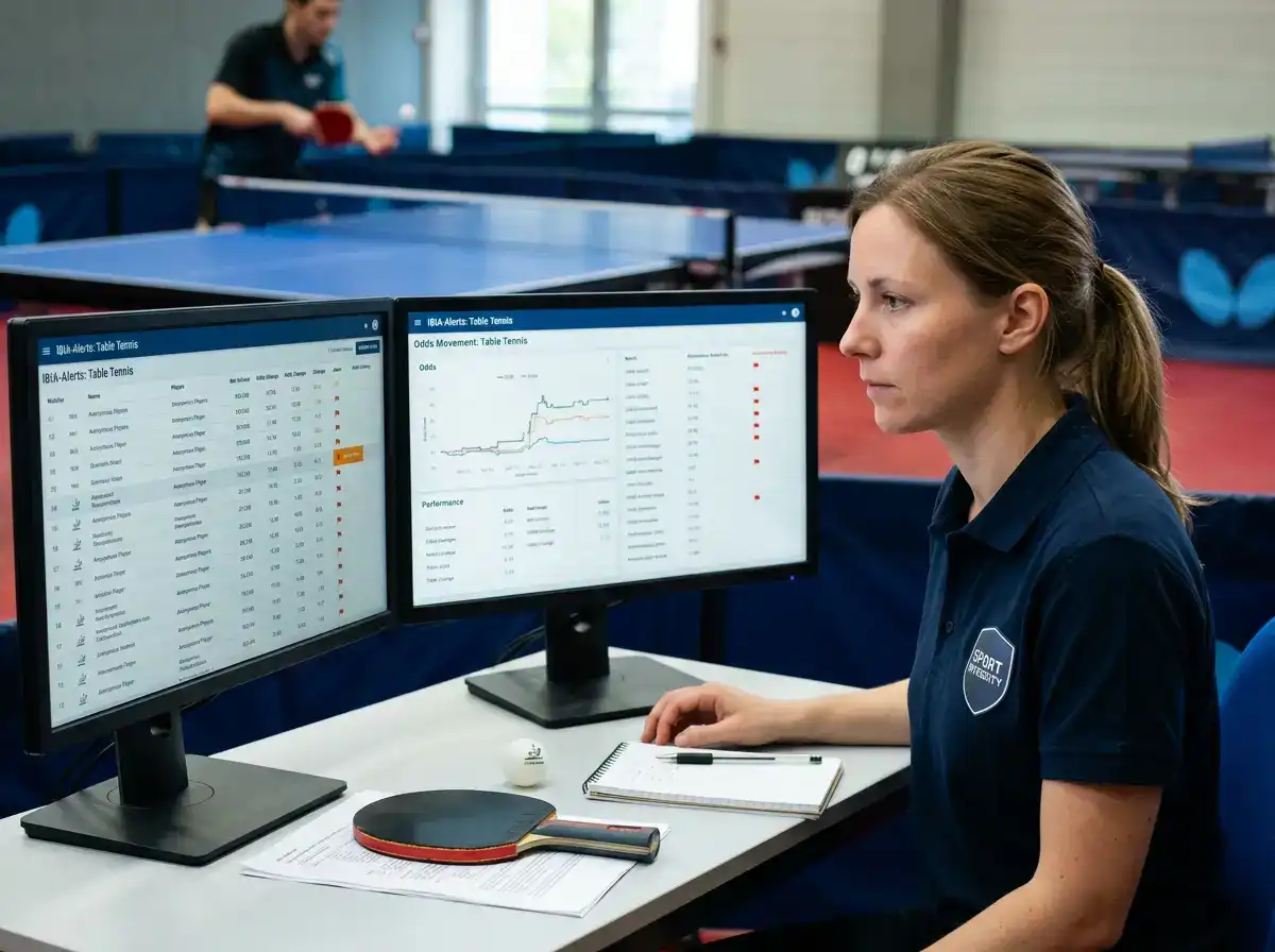 IBIA-Daten zu verdächtigen Wett-Alerts im Tischtennis