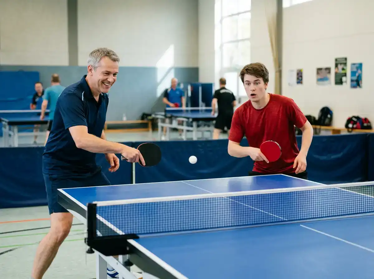 Kurzes Tischtennis-Match erhöht die Chance auf Überraschungen