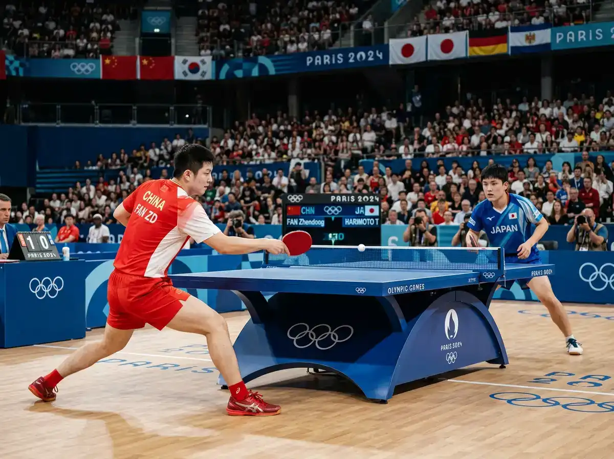 Spieler führender Tischtennis-Nationen bei den Olympischen Spielen