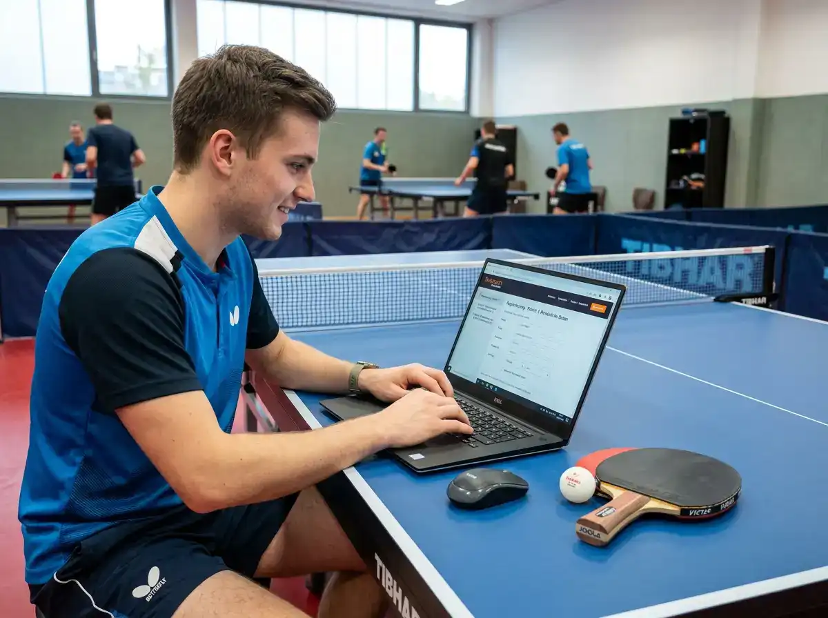 Schrittfolge zur Registrierung eines neuen Wettkontos am Laptop