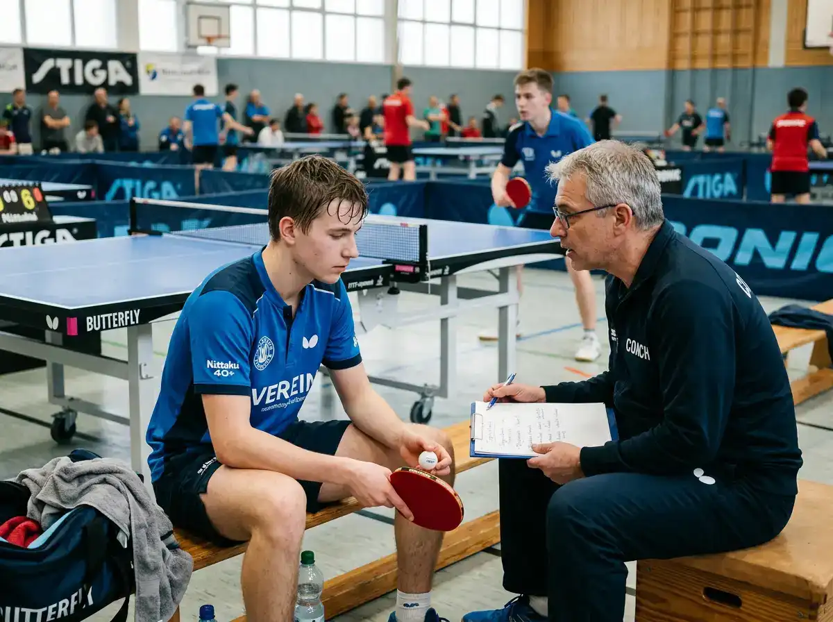 Einschätzung der Tagesform eines Tischtennisspielers