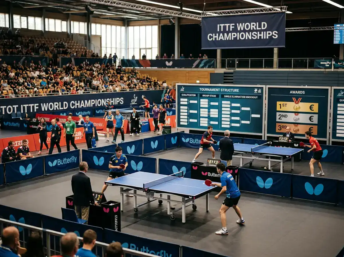 Überblick über das Format der Tischtennis-Weltmeisterschaft
